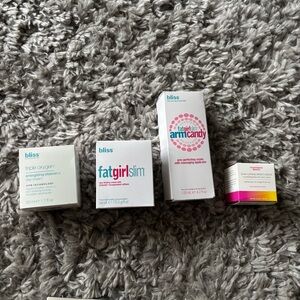 Bliss White and Pink Moisturizer Collection